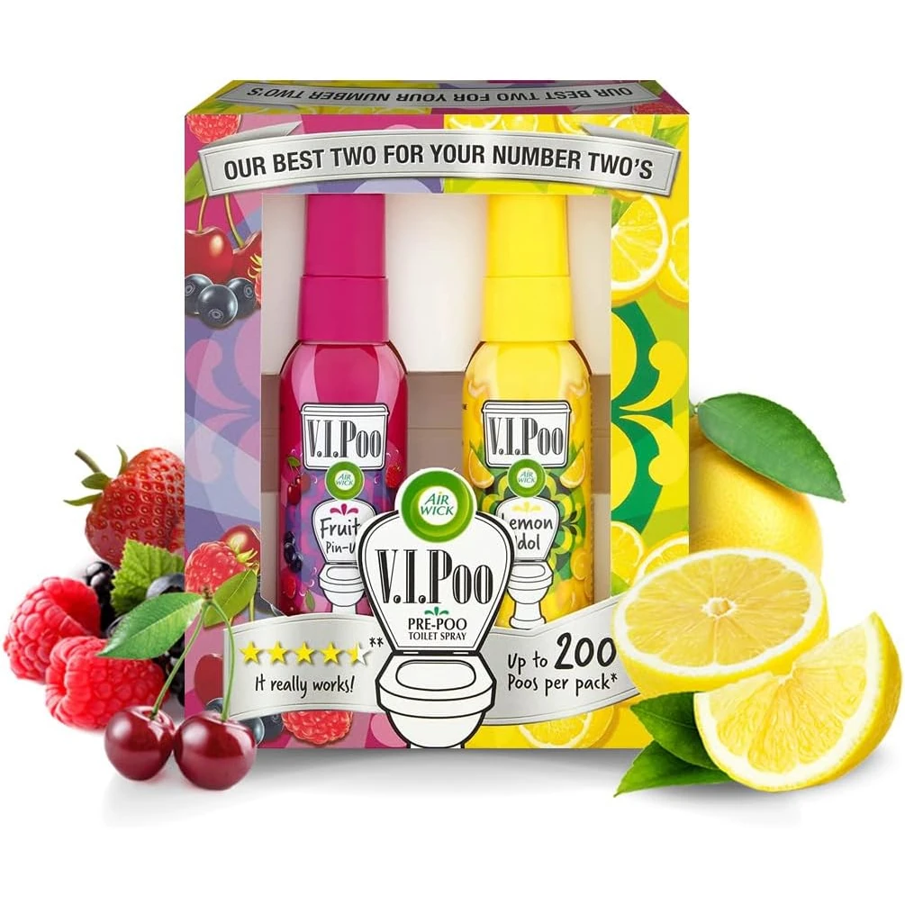 Airwick V.I.Poo Pre-Poo Toilet Spray